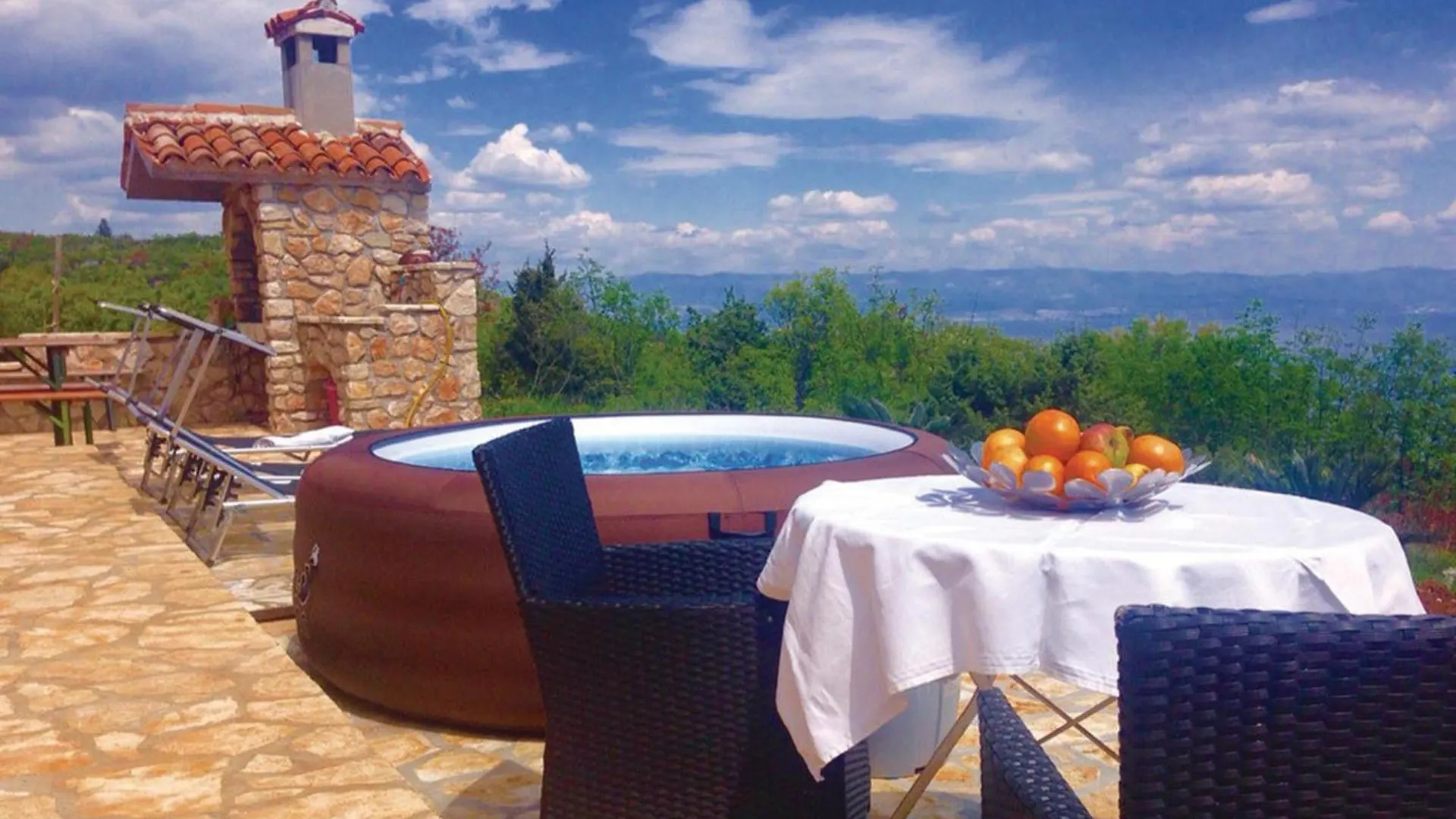 Zagorje Villablu1 Doppelhaushaelfte Seaview, Pool 0*,